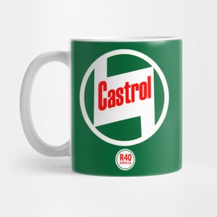 Castrol R40 Racing 2 Stroke Oil Tee Mug